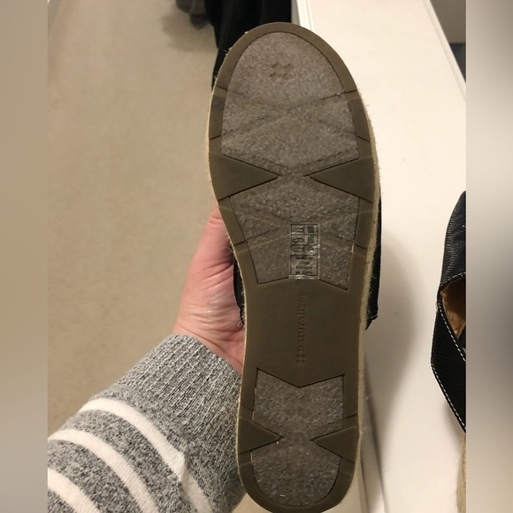 Womens NATURALIZER N5 COMFORT BLACK PEEP TOE ESPADRILLES SIZE 8 NEW NO BOX - Picture 8 of 9